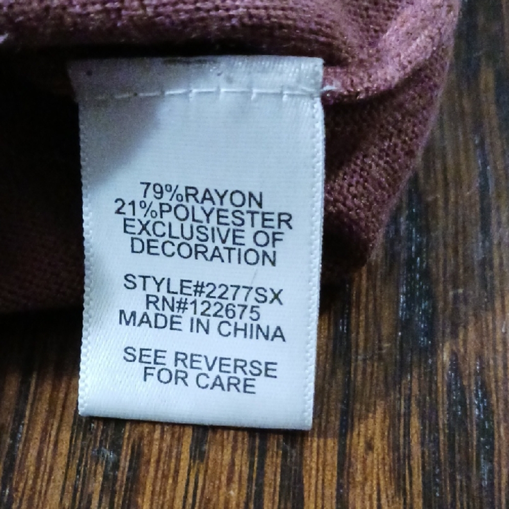 LETY&Me- Rusty Long Sleeve Top - Picture 13 of 14